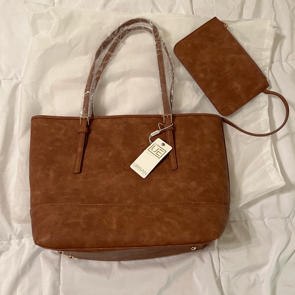 New Urban Expressions Robi Classic Work Tote & Pouch